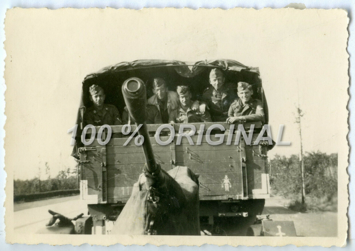Düsseldorf 1941 Technik Lkw Kfz Auto Wappen Flak Geschütz