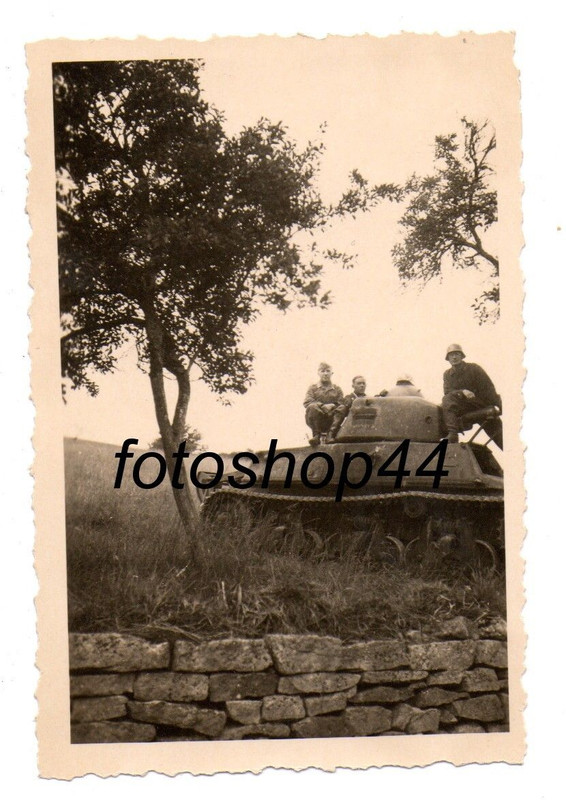 französischer Panzer Beute1