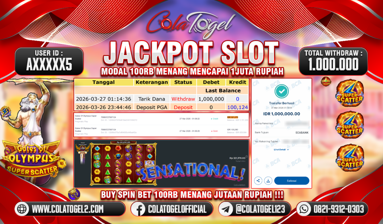 JACKPOT SLOT GACORR!!