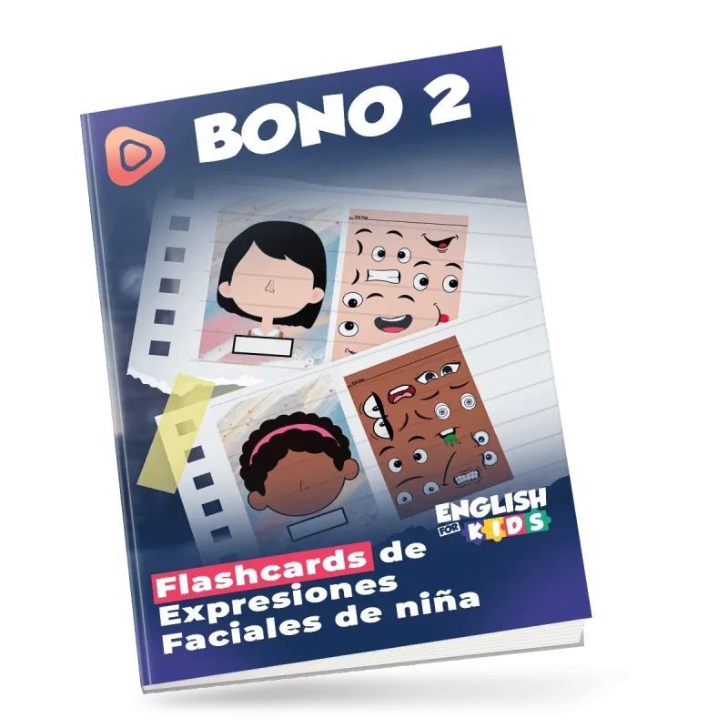 Flashcards Emociones Niña