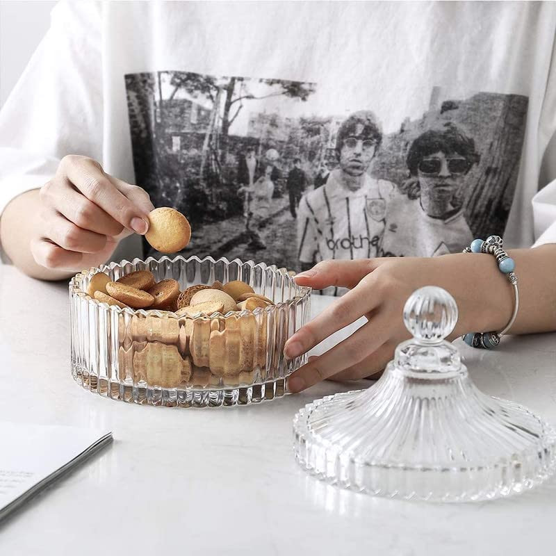 CRYSTAL GLASS JAR (425G) (7)