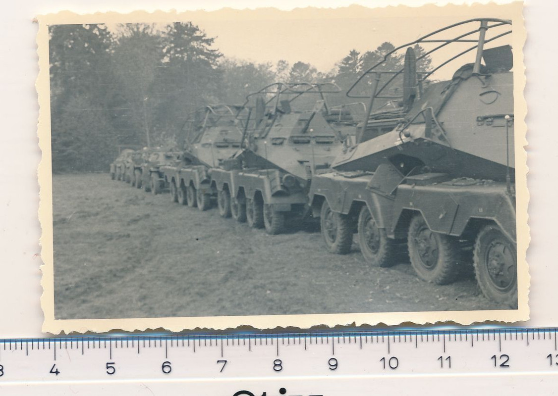 SUPER FOTO 2.WK Aufklärungspanzer