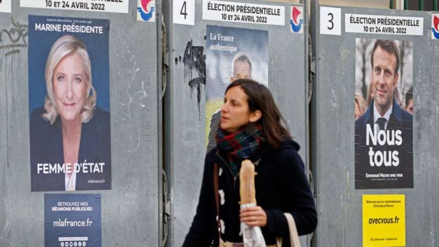 Elección presidencial de Francia es liderada por Marine Le Pen