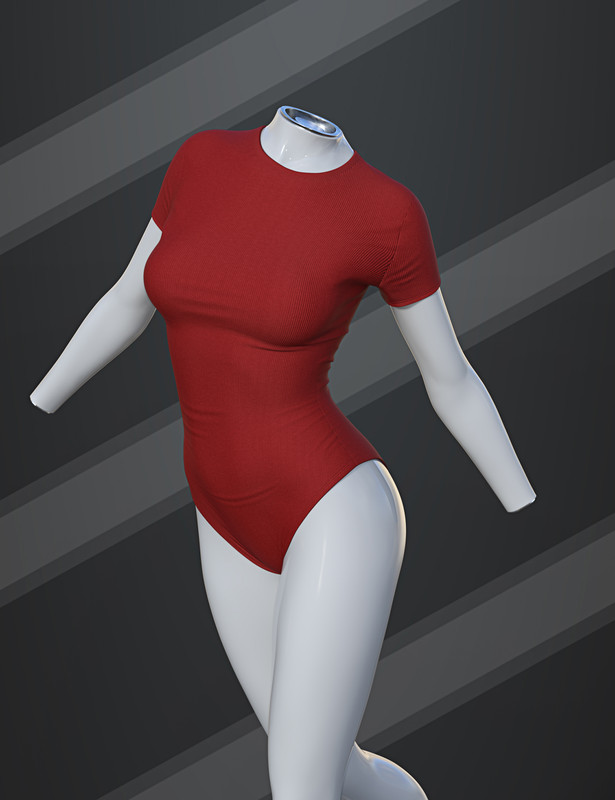 dForce SU Bodysuit for Genesis 9, 8.1, and 8 Female