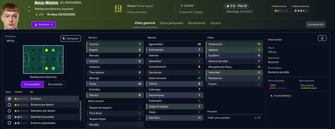 Matas Miskinis MPD 2025