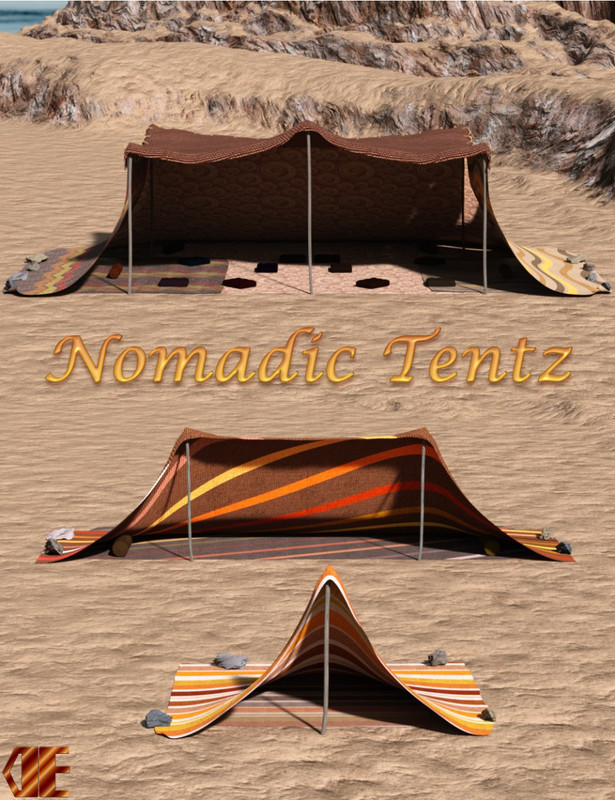 00 main de nomadic tentz daz3d