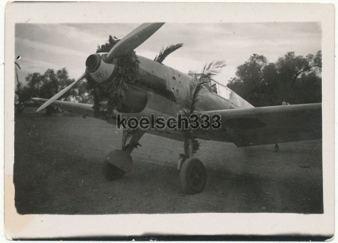 Foto Legion Condor Messerschmitt Me 109 Flugzeug Pilot Gotthard Handrick Spanien (3)