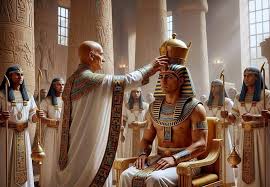 Ancient Egyptian Priest Ritual