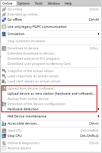 STEP 7 (TIA Portal) uploading when project version no matche STEP 7 (TIA Portal) uploading when project version no matche