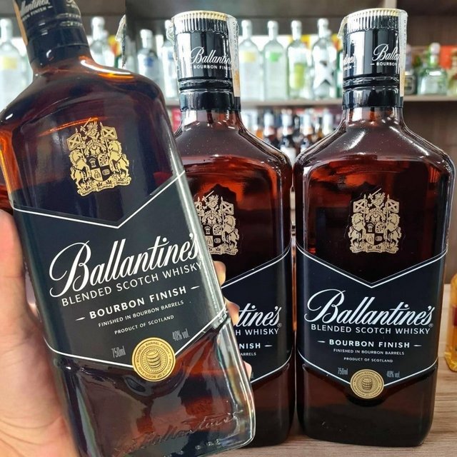 Whisky Ballantines Bourbon Finish Blended 750ml