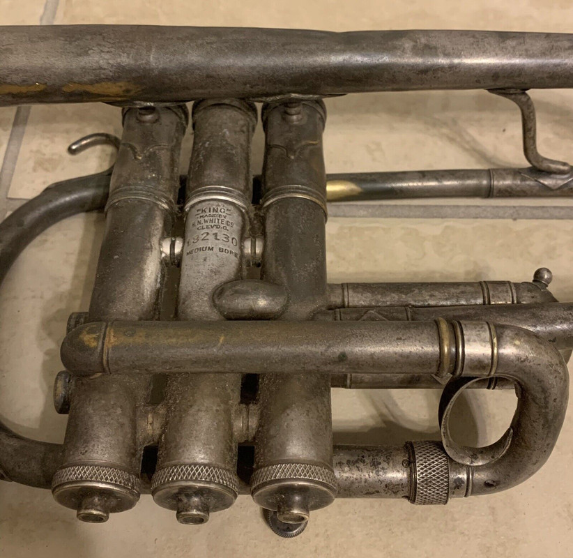 King 1935 Master Model cornet sn 182130 (16)