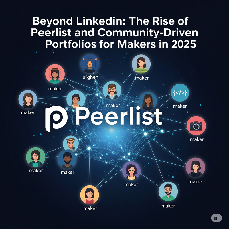 Beyond LinkedIn: The Rise of Peerlist and Community-Driven Portfolios for Makers in 2025
