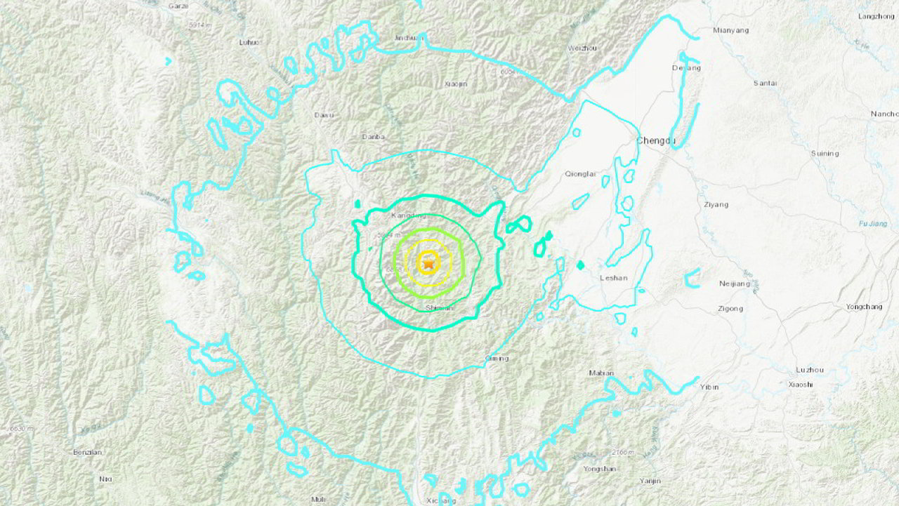 terremoto cina oggi 5 settembre 2022
