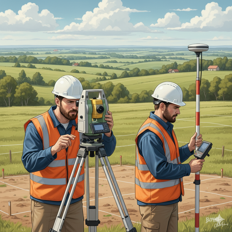 Land Survey টুলস এবং প্রযুক্তি