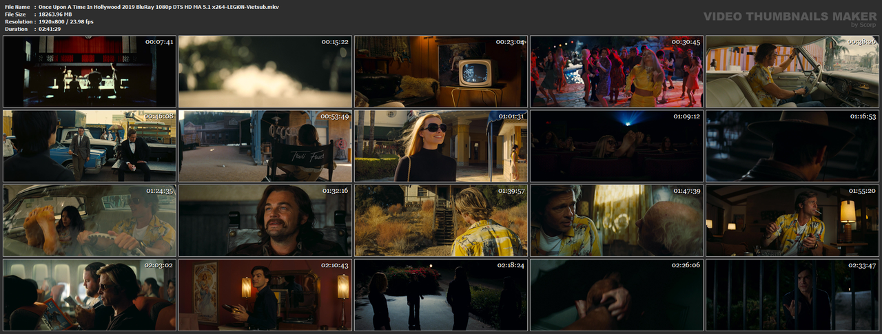 Once Upon A Time In Hollywood 2019 BluRay 1080p DTS HD MA 5.1 x264-LEGi0N-Vietsub.mkv