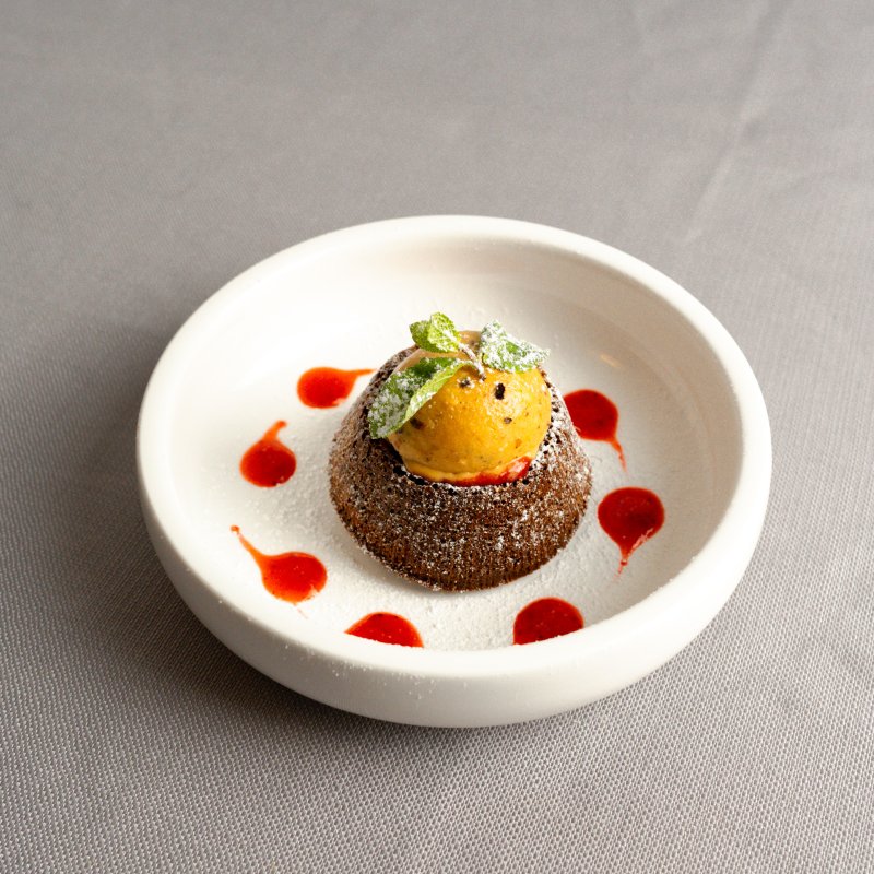 Tortino al cioccolato cuore caldo