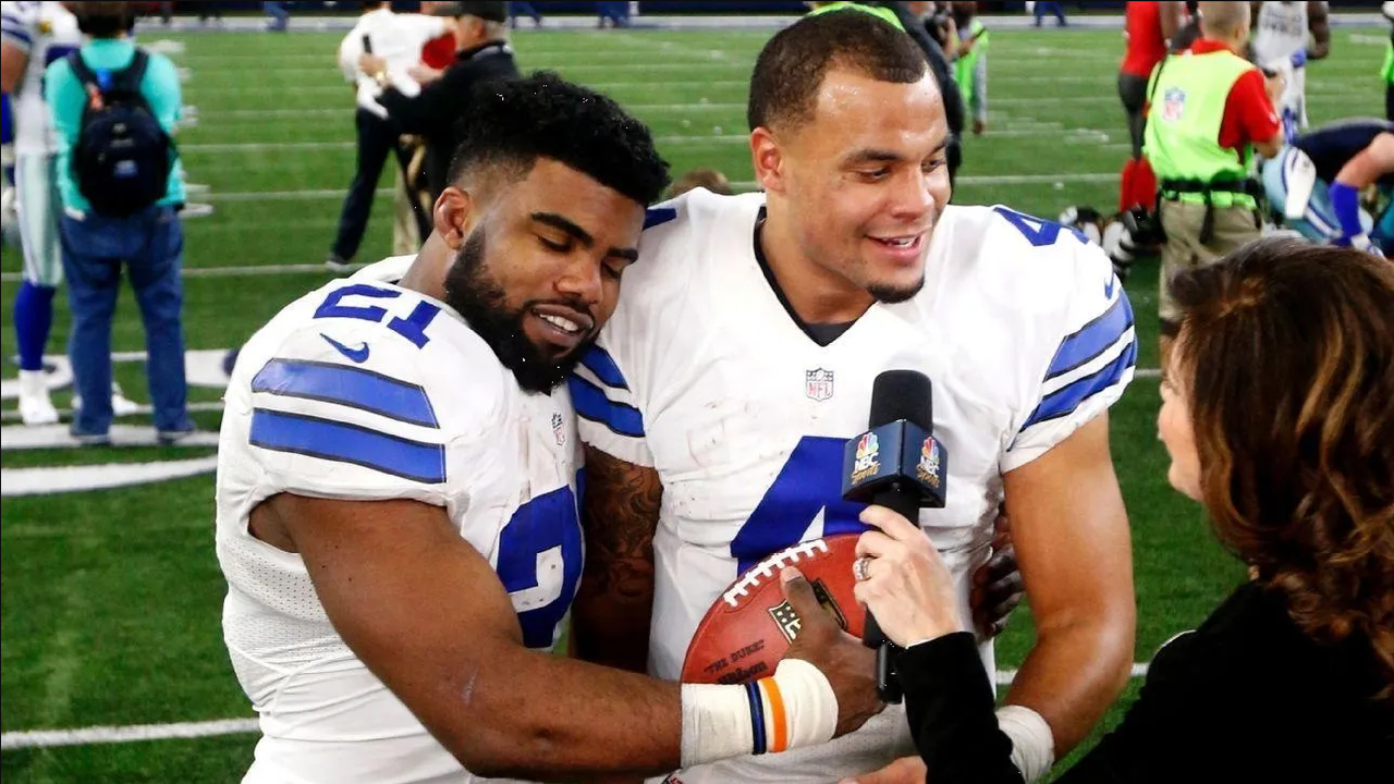 Dak Prescott dolido con los Cowboys por la salida de Ezekiel Elliott
