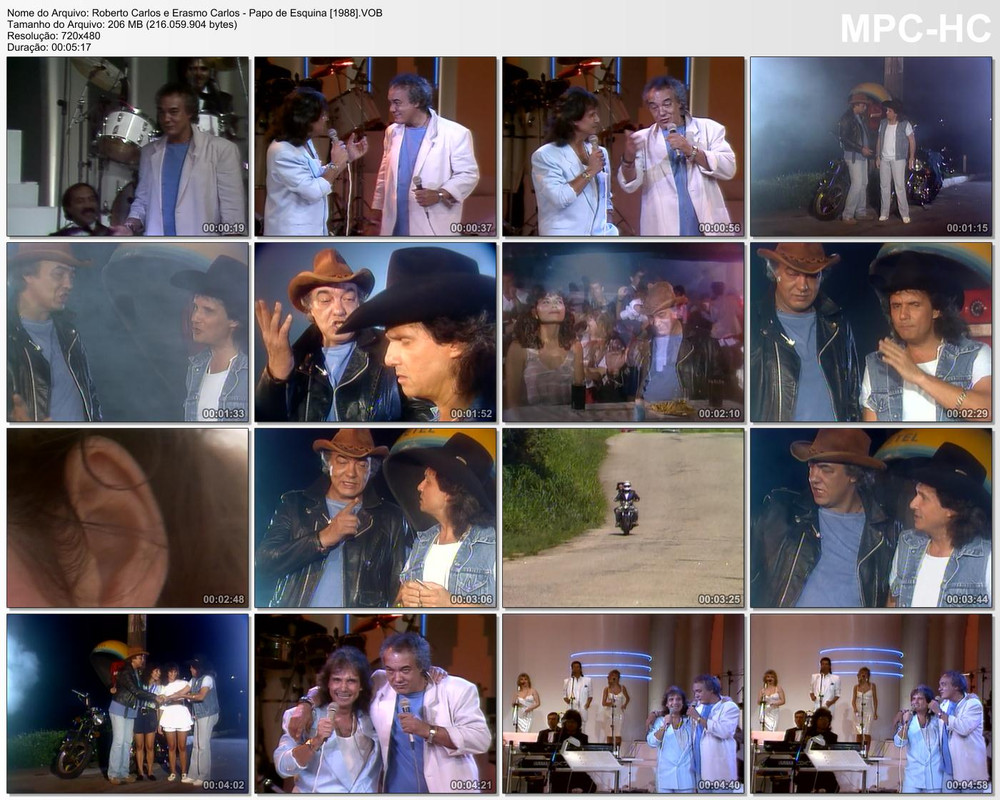 Roberto Carlos e Erasmo Carlos - Papo de Esquina (Clean) [1988]