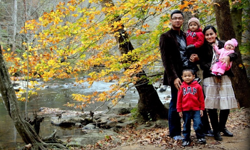 Darmawan Prasodjo dan keluarga.