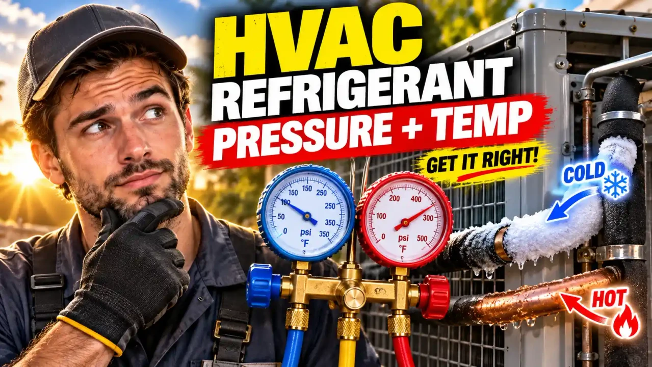 Hvac Refrigerant Pressure Temperature Calculator Tool