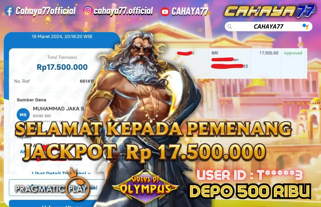 CAHAYASLOT77 $ Official Link CAHAYASLOT77 With Bonus 100k + 100k Give Smile Happiness