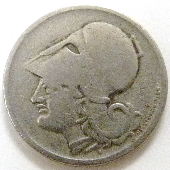 50 Lepta. Grecia (1926) GRE-50-Leptas-1926-rev