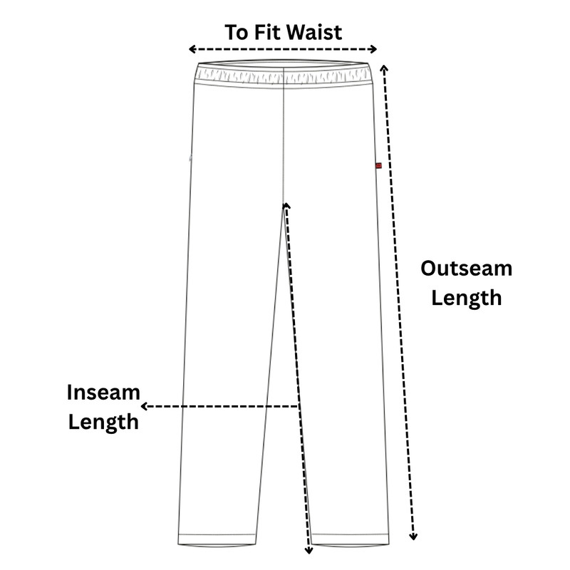 BoxyCrew pyjamas measurement guide