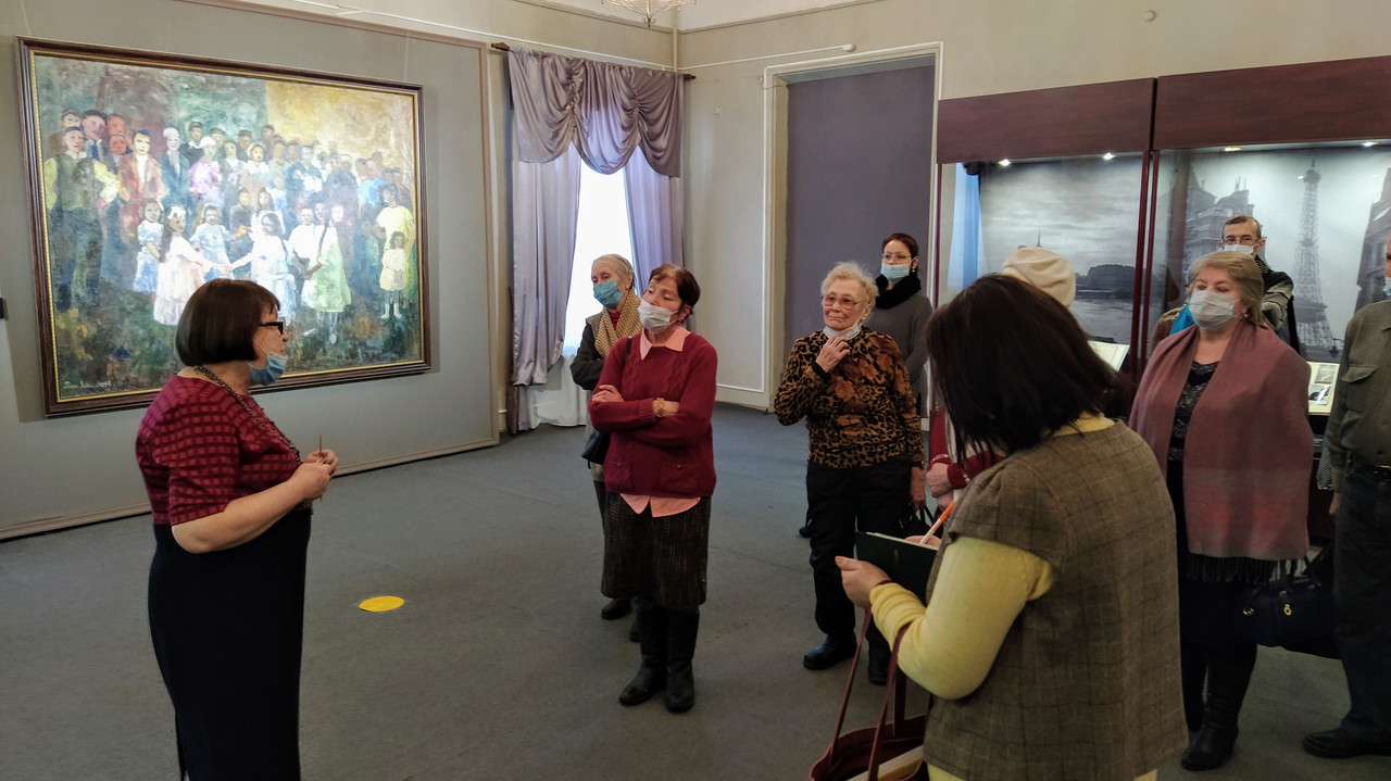 Родоведы на выставке Французские каникулы