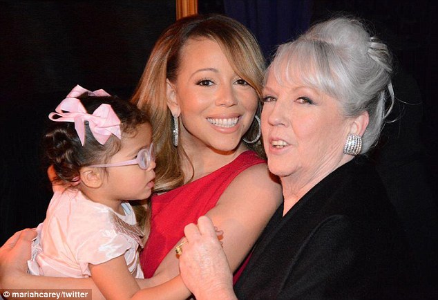 Foto von Mariah Carey  & irh Mutter  Patricia Carey