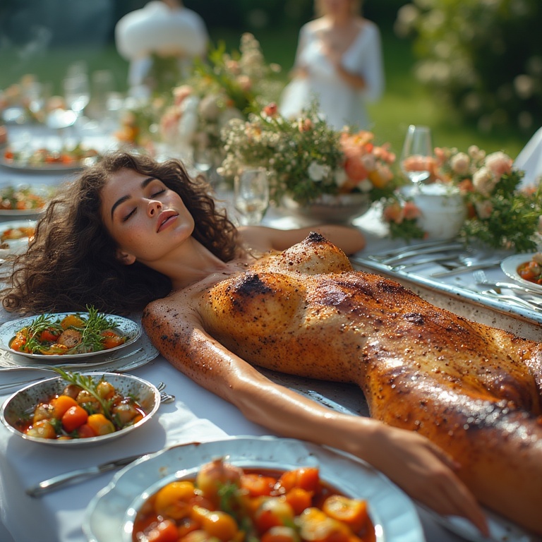 Garden wedding wom served Blackh 0 02