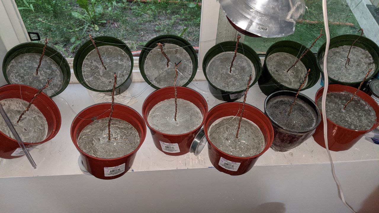 12 5.2inch bubbles charging ranging in percent of cement