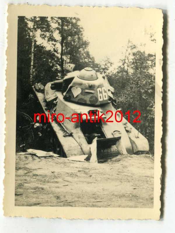 Wehrmacht, zerstörter Panzer, Hotchkiss, Camo, N