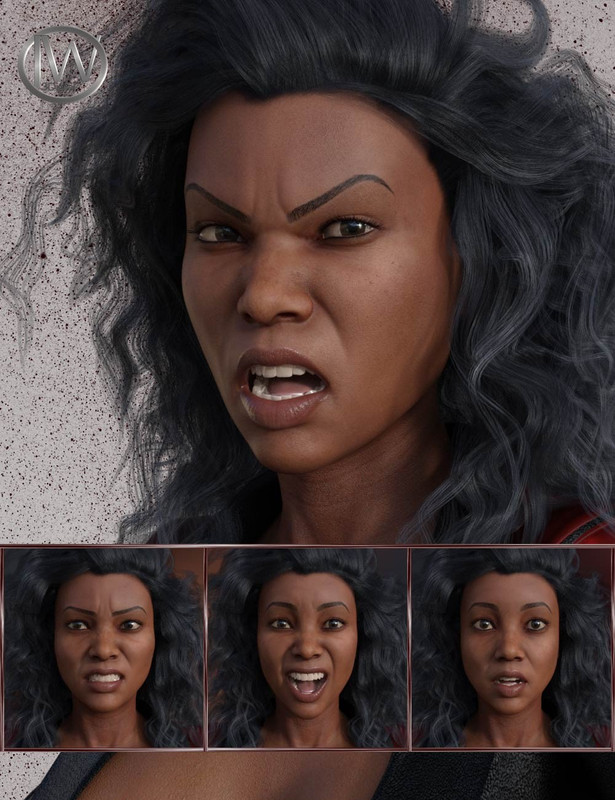 158191 just attitude expressions for genesis 8 female and latonya 8 00 main daz3d