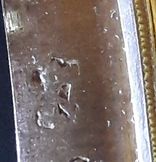 Poinçon jurande (Nôtre boîte) N (1776-1777)¿