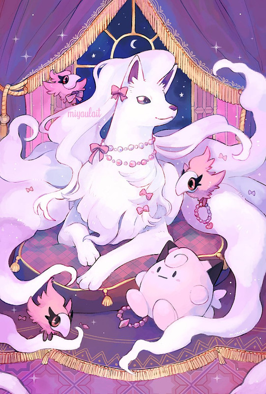 clefairy-alolan-ninetales-and-spritzee-p