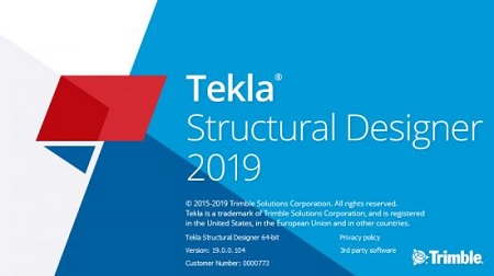 Tekla Structural Designer 2019 19.0.0.104 (Win x64)
