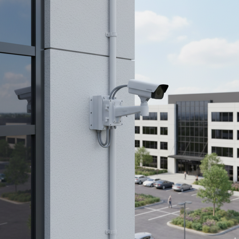 Suporte de Canto Hikvision DS-1602ZJ-BOX-CORNER
