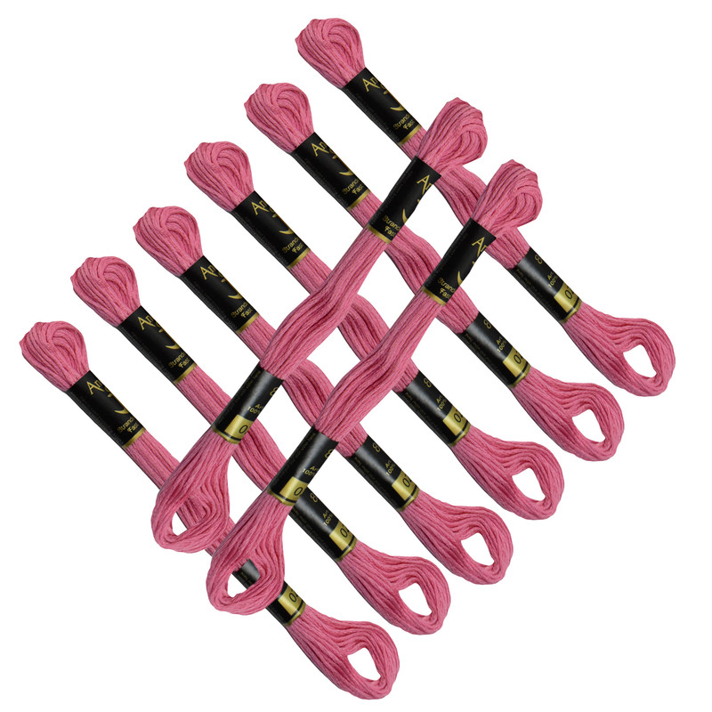 Hilos de anclaje mechones de algodón varados bordados a mano punto de cruz y punto largo - Imagen 51 de 129