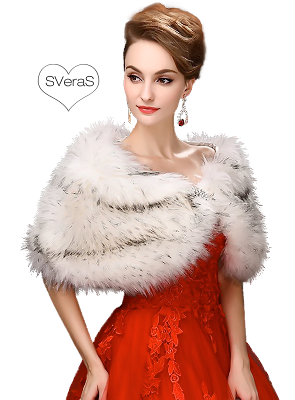 2016-New-Style-Winter-Elegant-Warm-Faux-Fur-Bolero-Wedding-Wrap