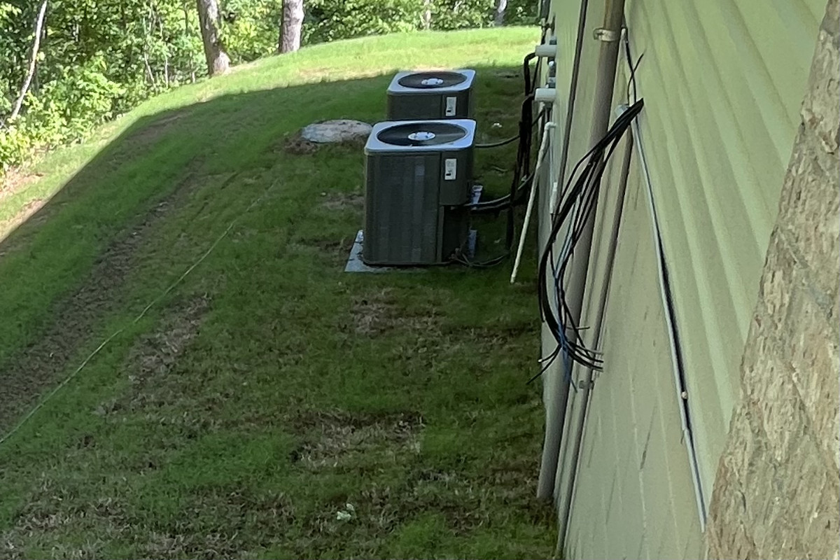 Help cables terminated outside by builder