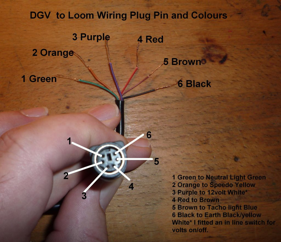 DGV Wiring information - ZX-9R.Net Forum
