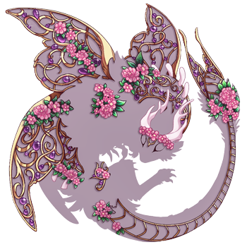 Regalia Aether Pink Rose withdragon smaller