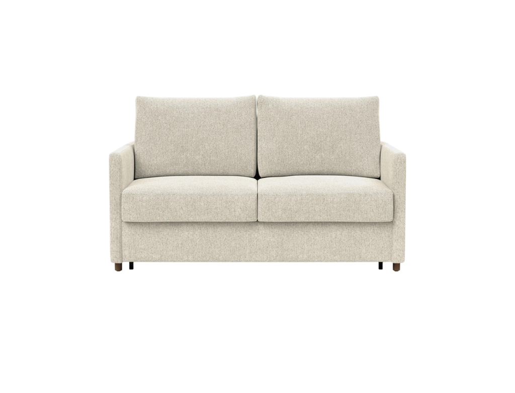 Neah 140 Slim Arms coloris Off White — tissu 357 Taura, canapé convertible compact Innovation Living