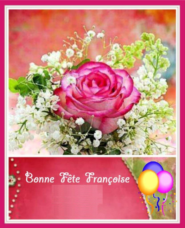 Mercredi 9 Mars : Bonne fête Françoise (Nounouka) 220309bff