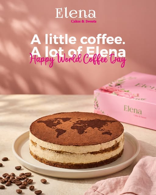 Elena Tiramisu - World Coffee Day