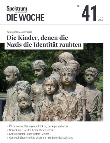 Cover: Spektrum der Wissenschaft Die Woche No 41 Oktober 2023