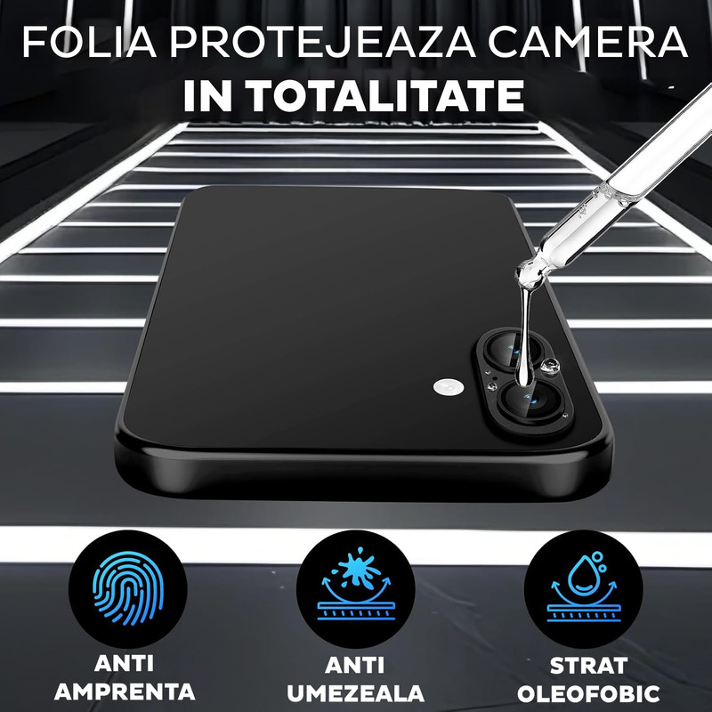 Folie Camera din sticla pentru iPhone 17, Full Cover, Protectie Completa, Daden, Ultra Rezistenta, Calitate Premium, Argintiu 71j Vh8ywda L AC SL1500