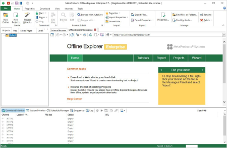 MetaProducts Offline Explorer Enterprise 8.4.0.4948 Multilingual