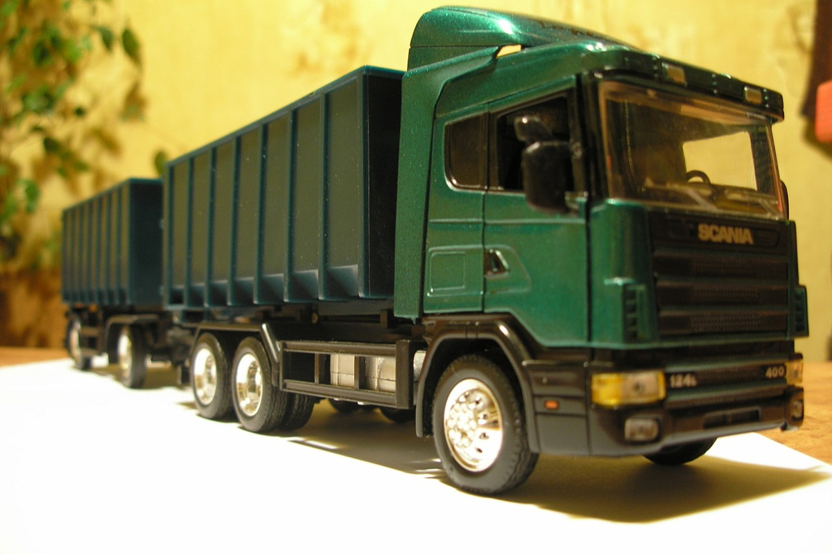 Scania-124L-400   прицеп