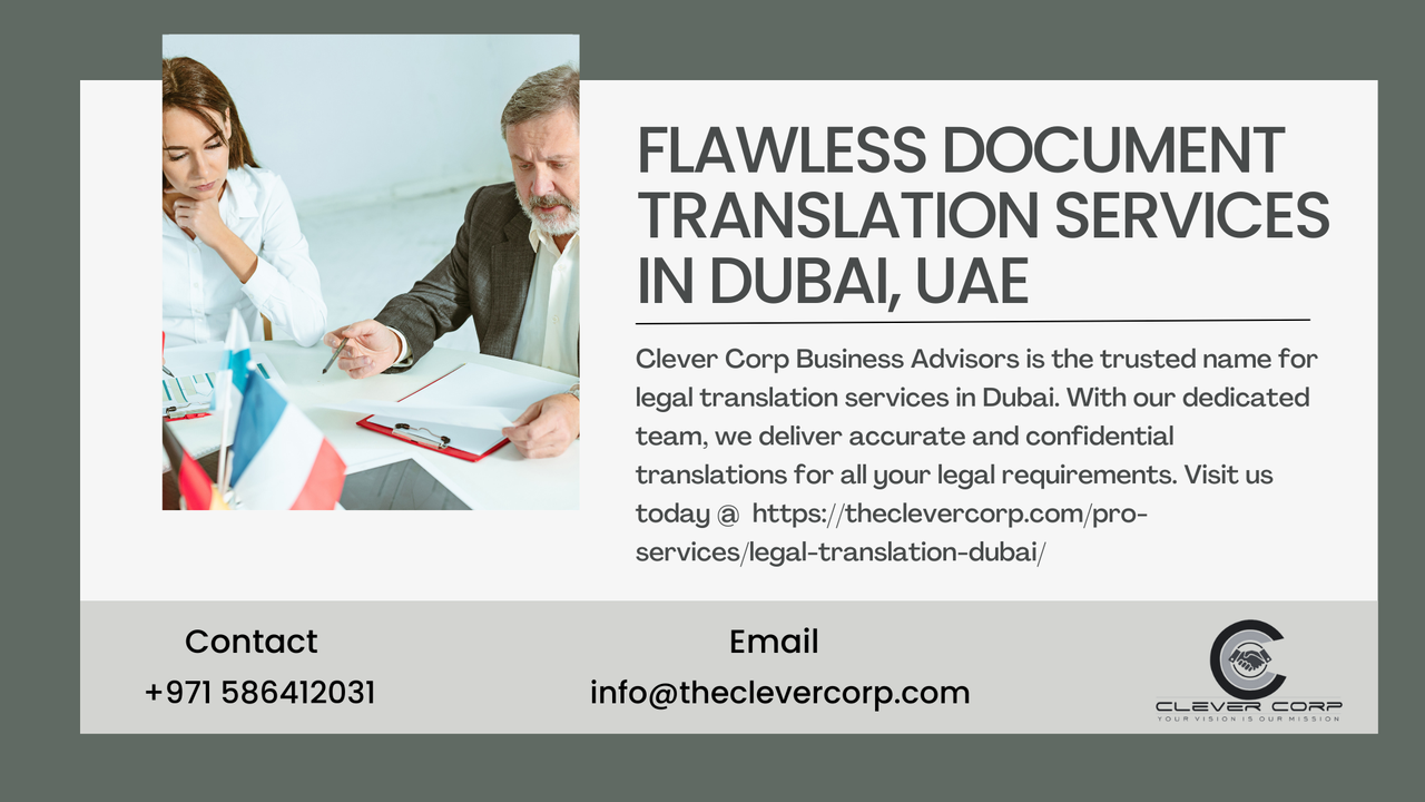 Flawless Document Translation Services in Dubai, UAE — Postimages